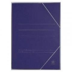 Carpeta carton simil prespan 500 gr./m2. folio goma solapa azul mariola 1525az pack 20 unidades