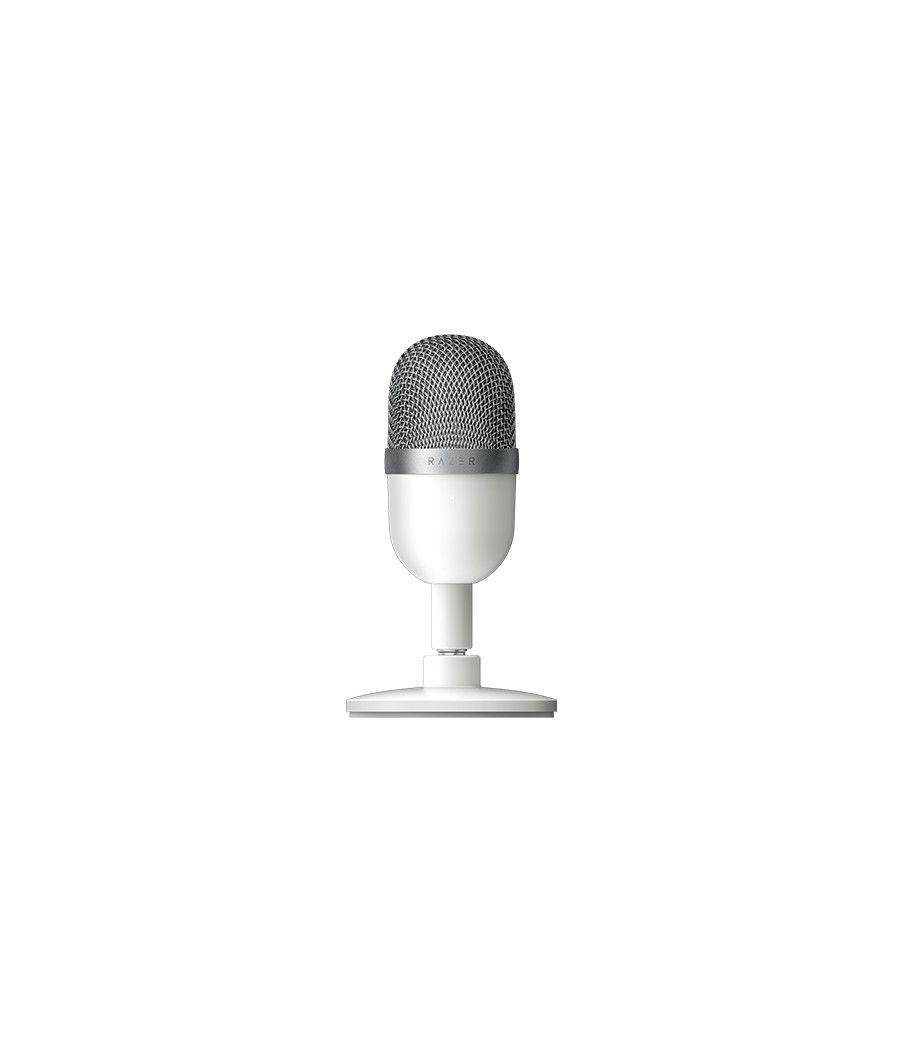 Razer seiren mini blanco micrófono de superficie para mesa