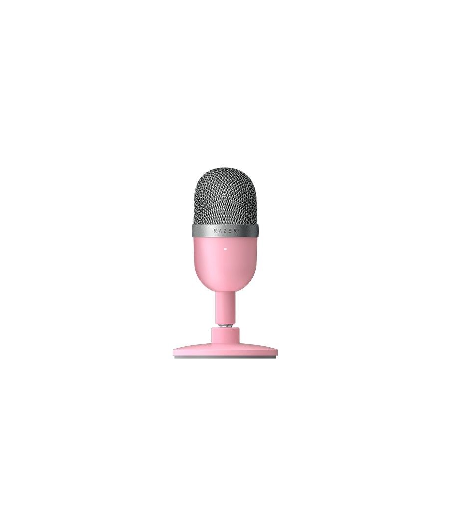 Razer seiren mini rosa micrófono de superficie para mesa