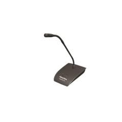 Clearone wireless gooseneck / podium cardioid microphone with 2.4 ghz rf band, neck with 12 inch length y double bends (910-6102