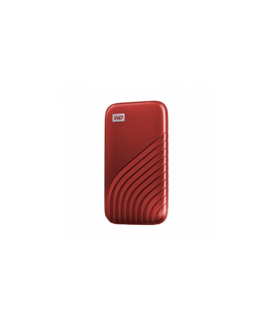 Sandisk my passport tm ssd 2tb red, 1050mb/s read, 1000mb/s write, pc & mac compatiable