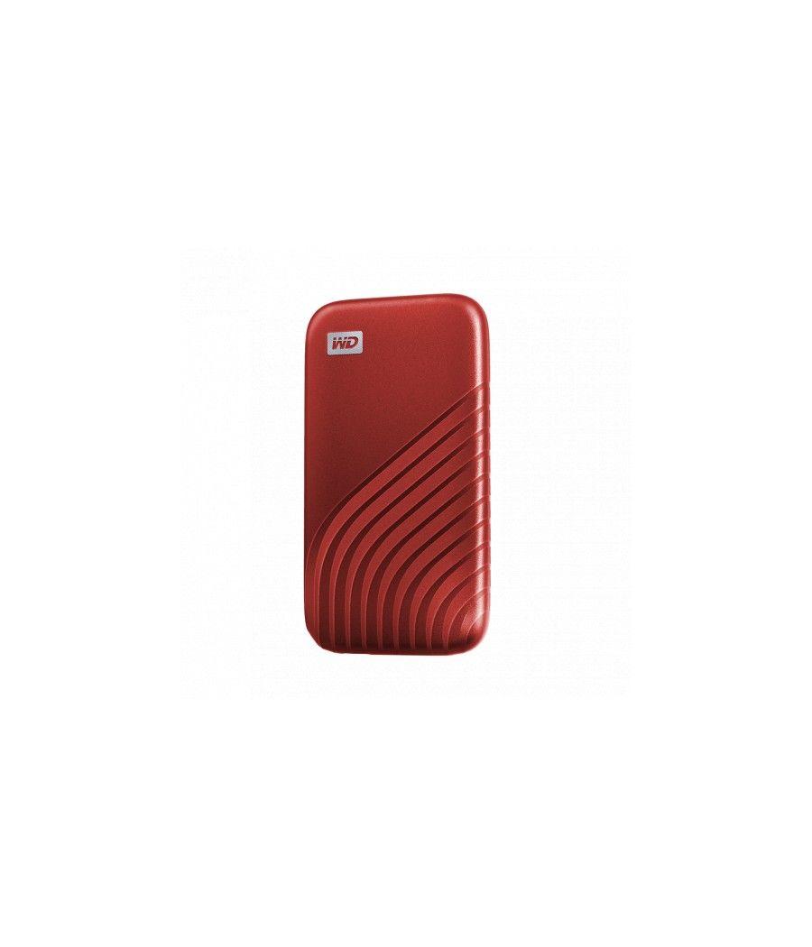 Sandisk my passport tm ssd 500gb, red, 1050mb/s read, 1000mb/s write, pc & mac compatiable