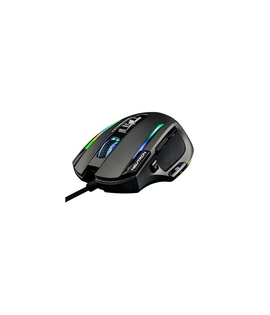 The g-lab illuminated gaming mouse - 7200 dpi - software - extra weights (kult-nitrogen-neutron)