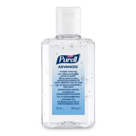 Bote de 100 ml gel hidroalholico advance flip top purell ja096