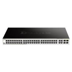 Switch semigestionable d-link dgs-1210-52/e 48p giga + 4p giga combo rack