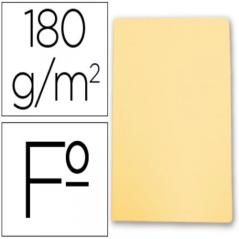 Subcarpeta simples pastel 180 grs folio color amarillo gio 400040605 pack 50 unidades