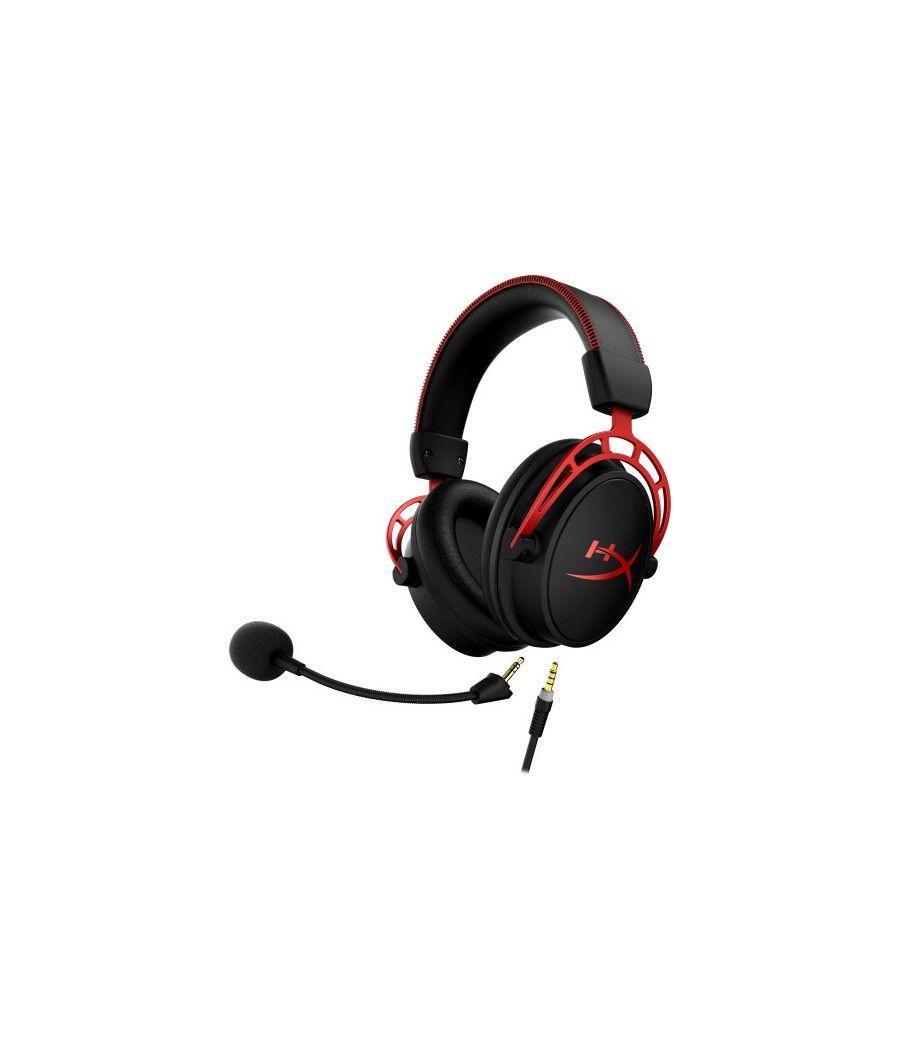 Hp hyperx cloud alpha auriculares alámbrico diadema juego negro, rojo