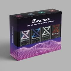 Synctech kit de mantenimiento gaming compuesto de sprays diamond - ghost - glitch - dragon 8005s0020