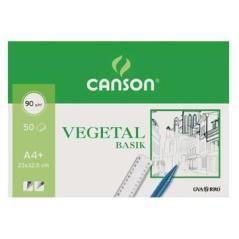 Canson bloc vegetal basik encolado 50 hojas 90 gr. 23x32,4cm