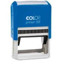 Colop printer 55 40x60mm azul/negro