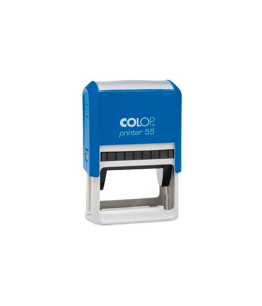 Colop printer 55 40x60mm azul/negro