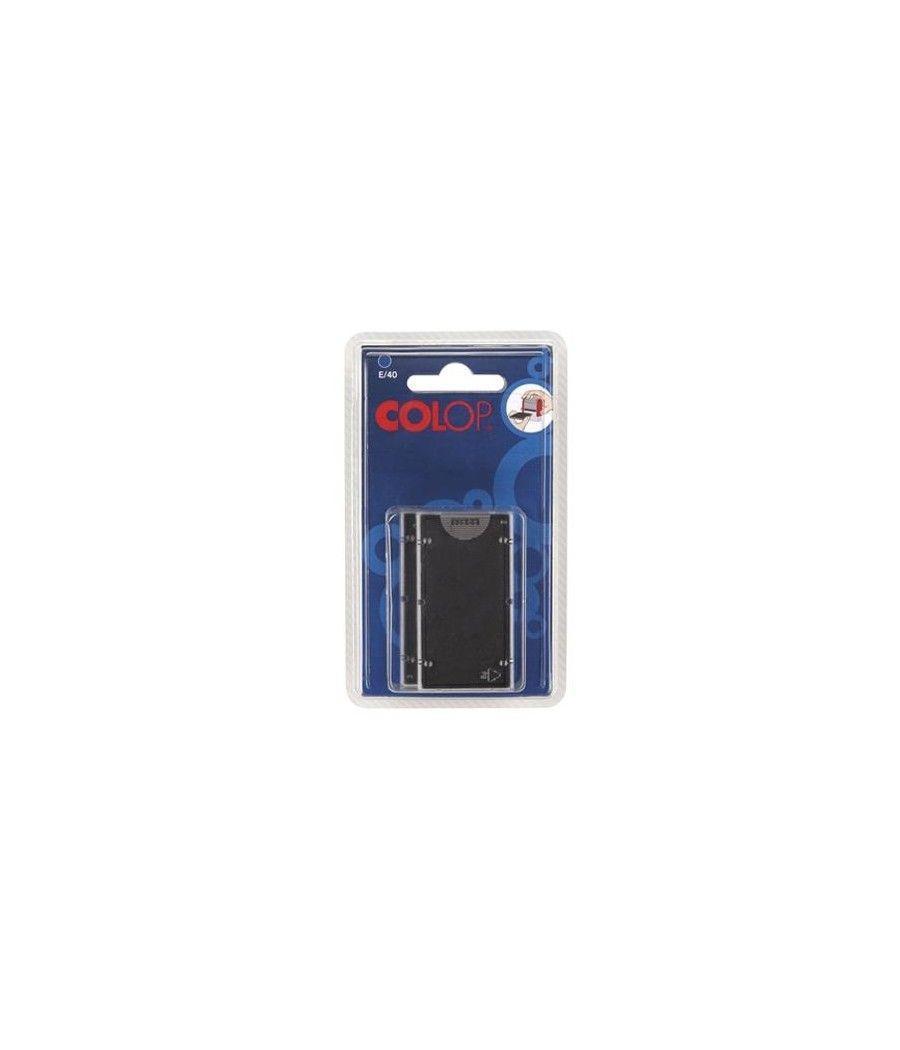 Colop almohadilla e/54 azul blister -2u-