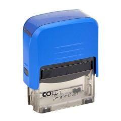Colop sello printer c20 formula  duplicado  almohadilla e/20 14x38mm azul