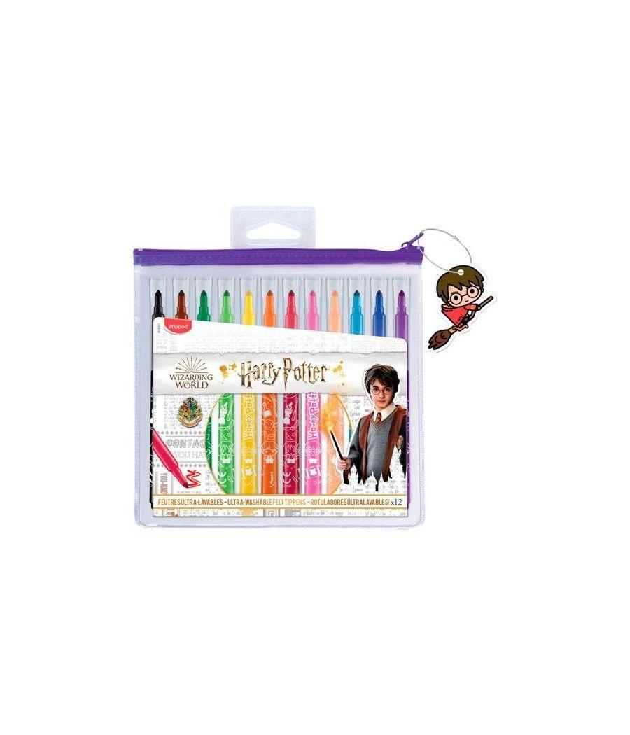 Maped rotuladores harry potter pouch colores surtidos en estuche 12