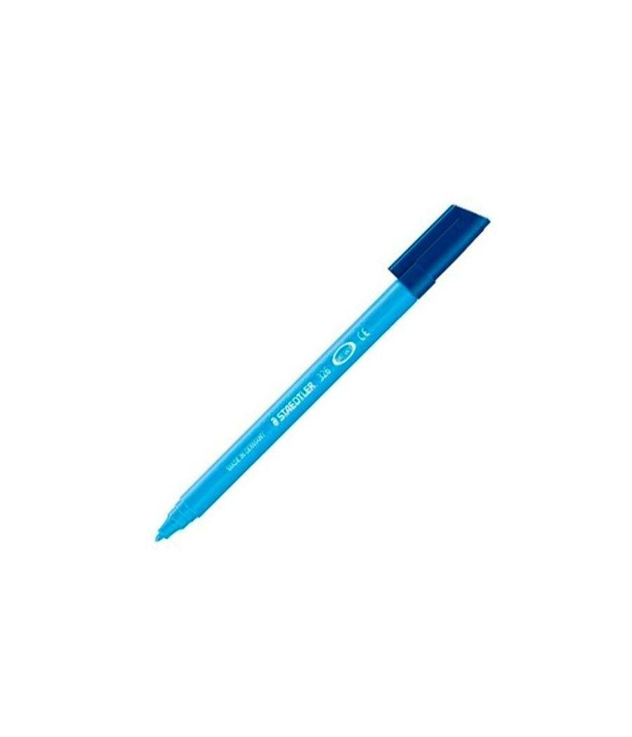 Staedtler rotulador noris club celeste - caja de 10
