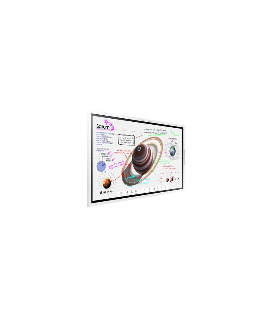 Samsung WM55B Pantalla plana para señalización digital 139,7 cm (55") VA Wifi 350 cd / m² 4K Ultra HD Blanco Pantalla táctil Pro