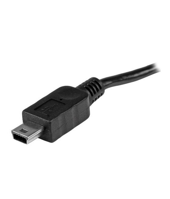 StarTech.com Cable USB OTG de 20cm - Cable Adaptador Micro USB a Mini USB - Macho a Macho