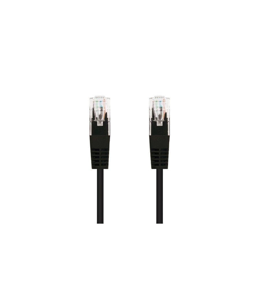 Nanocable 10.20.0403-BK cable de red Negro 3 m Cat6 U/UTP (UTP) - Imagen 2