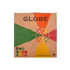 Globo terraqueo liderpapel con luz fisico y politico diametro 20 cm color rosa