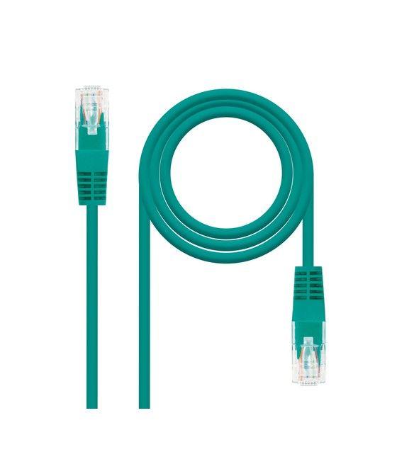 Nanocable 10.20.0403-GR cable de red Verde 3 m Cat6e U/UTP (UTP) - Imagen 1