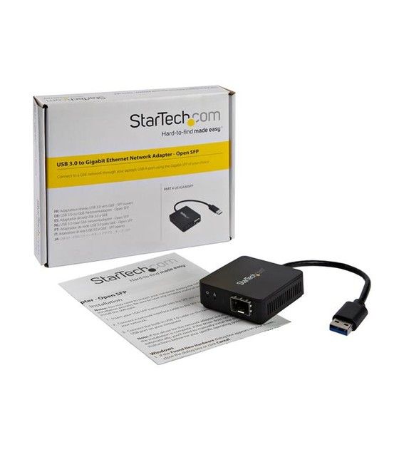 StarTech.com Adaptador Conversor USB 3.0 a SFP Abierto Transceiver USB - Imagen 5