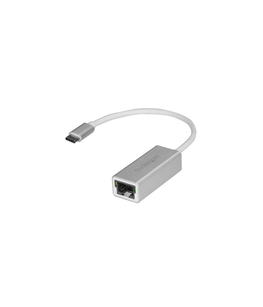 StarTech.com Adaptador de red USB-C a Gigabit - Plateado - Imagen 1