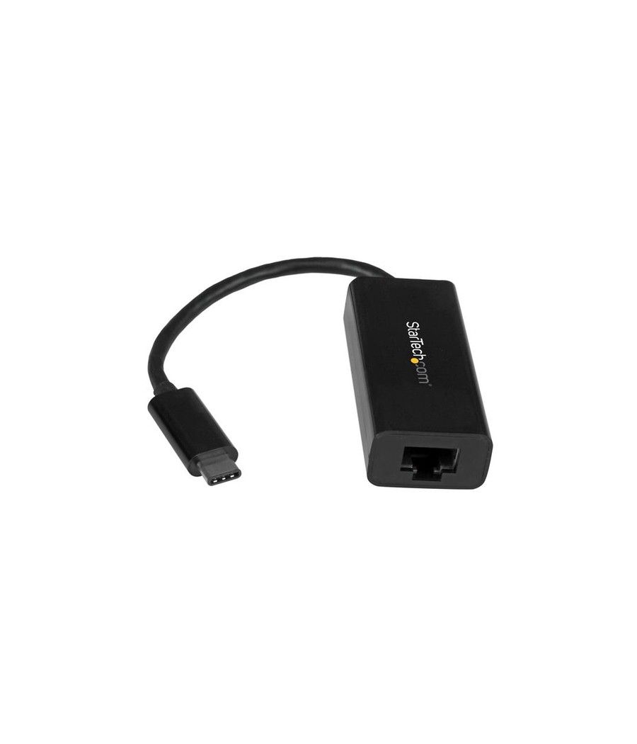 StarTech.com ​​Adaptador USB-C a Ethernet Gigabit - Negro - Imagen 1