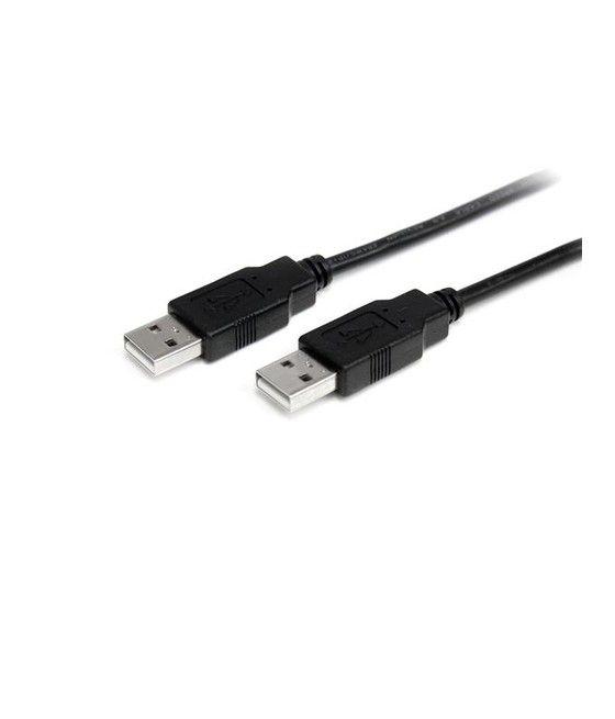 StarTech.com Cable de 1m USB 2.0 Alta Velocidad Macho a Macho USB A - Negro - Imagen 1