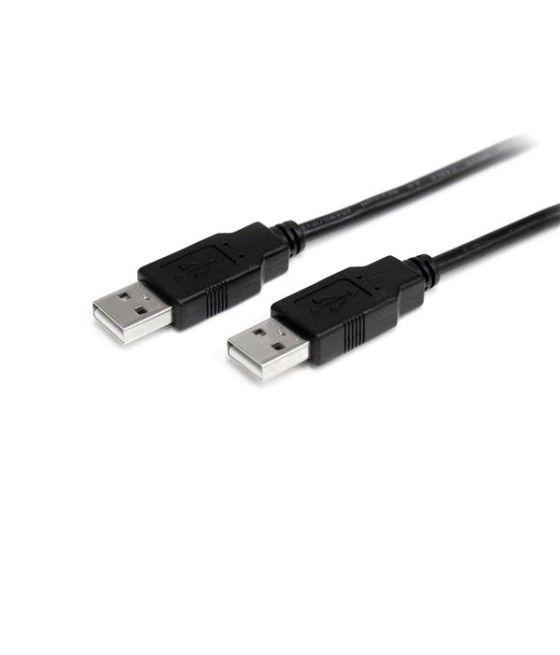 StarTech.com Cable de 1m USB 2.0 Alta Velocidad Macho a Macho USB A - Negro - Imagen 2