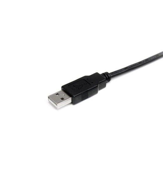 StarTech.com Cable de 1m USB 2.0 Alta Velocidad Macho a Macho USB A - Negro - Imagen 3