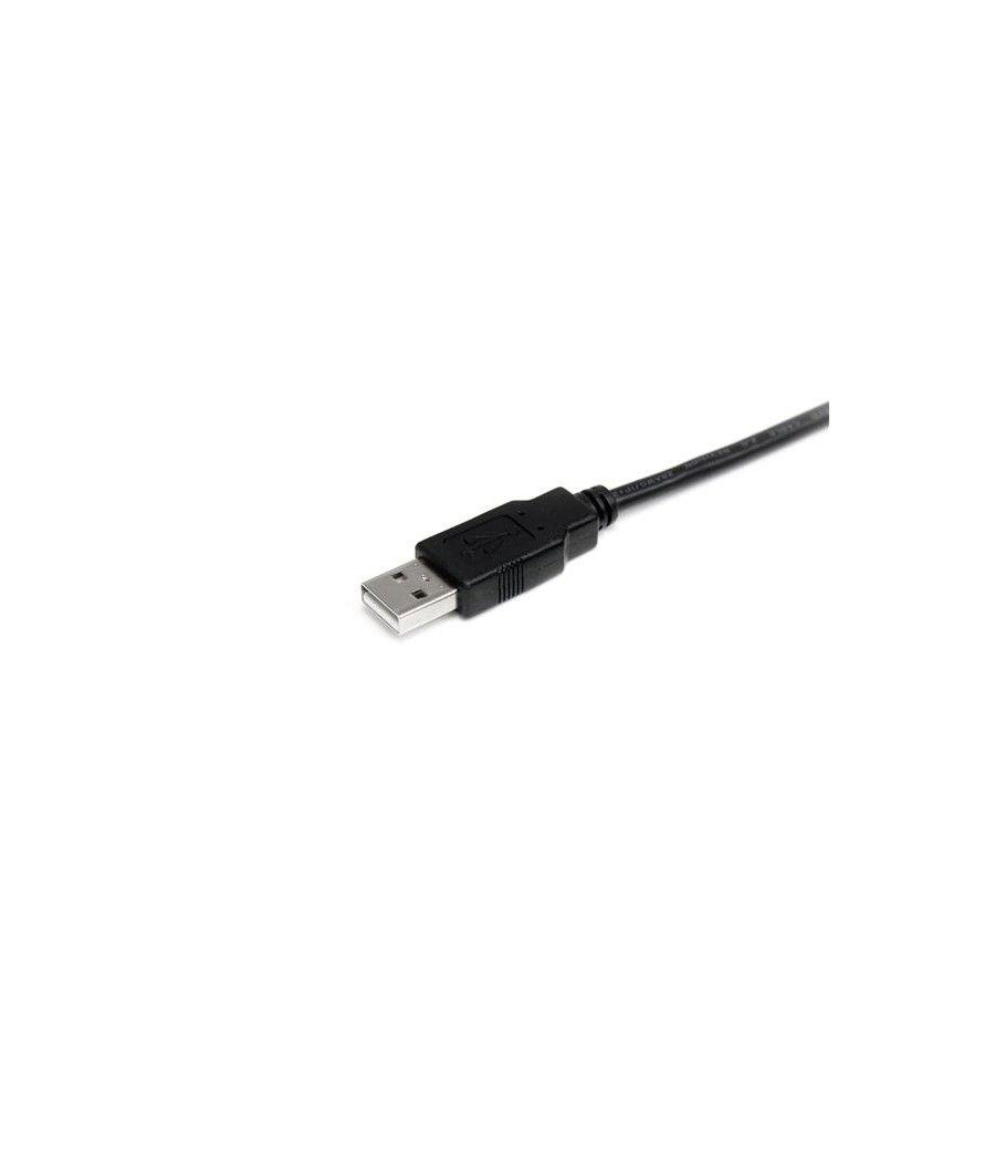 StarTech.com Cable de 1m USB 2.0 Alta Velocidad Macho a Macho USB A - Negro - Imagen 3