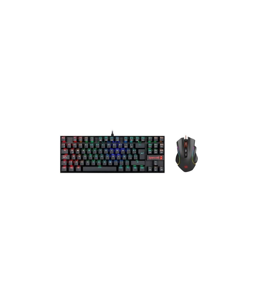 Redragon - combo teclado+ratón k552rgb+m607 español