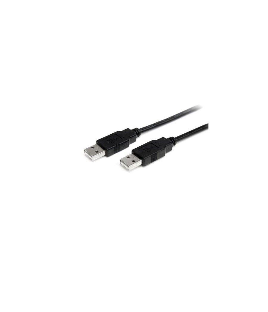 StarTech.com Cable de 2m USB 2.0 Alta Velocidad Macho a Macho USB A - Negro - Imagen 1