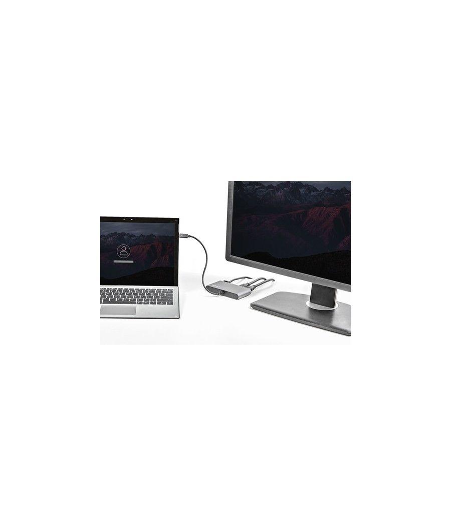 StarTech.com Thunderbolt 3-minidockningsstation - bärbar TB3-dockningsstation för dubbelskärm med HDMI 4K 60 Hz - 2x USB-A-hubb 