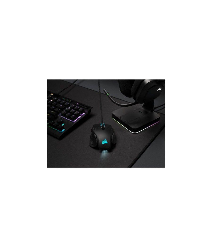 Corsair m65 rgb ultra ratón mano derecha usb tipo a óptico 26000 dpi