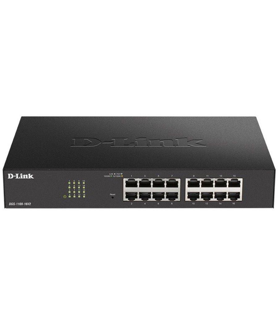 Switch d - link 16 puertos gestionable gigabit ethernet 10 - 100 - 1000