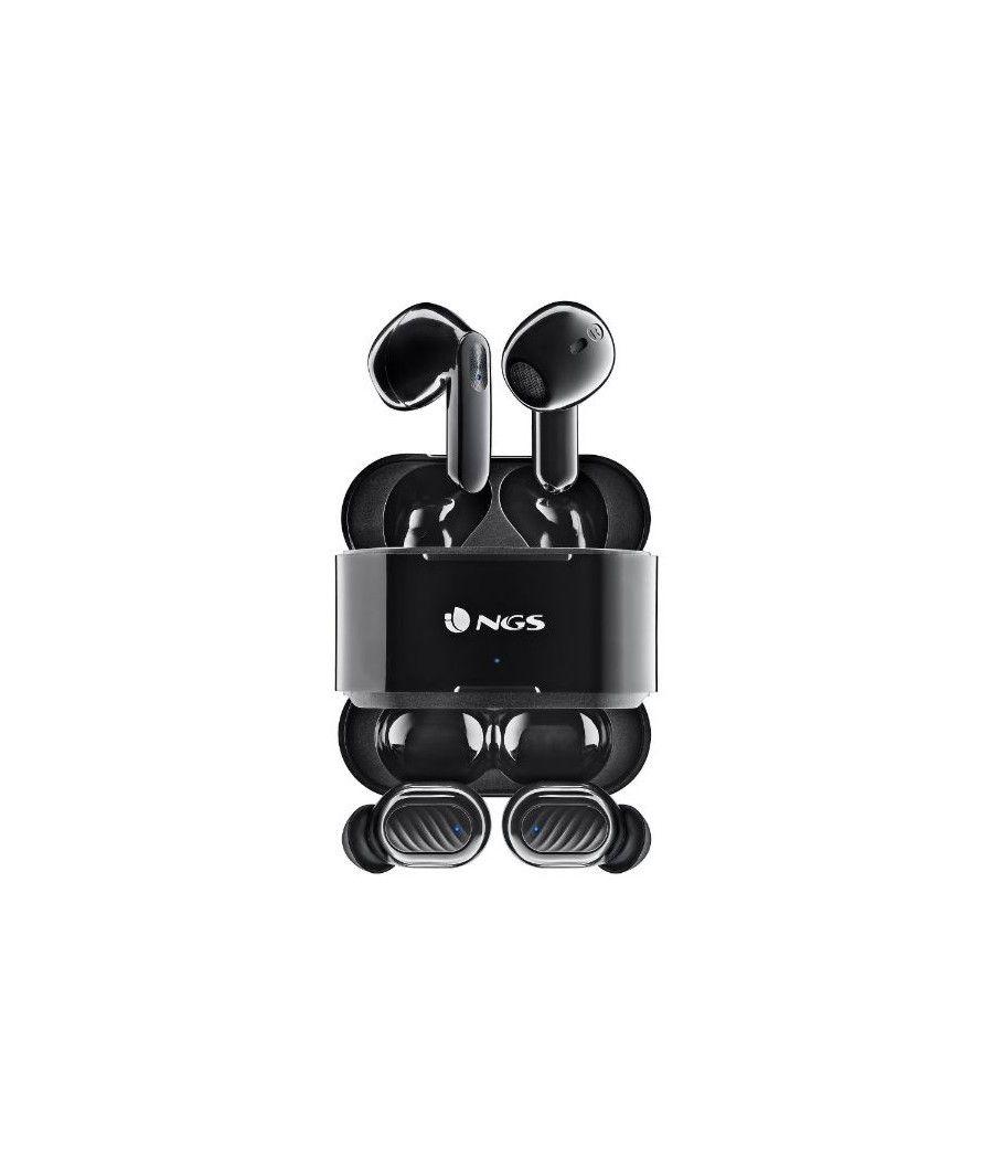 Auricular inalambrico artica duo bluetooth negro ngs