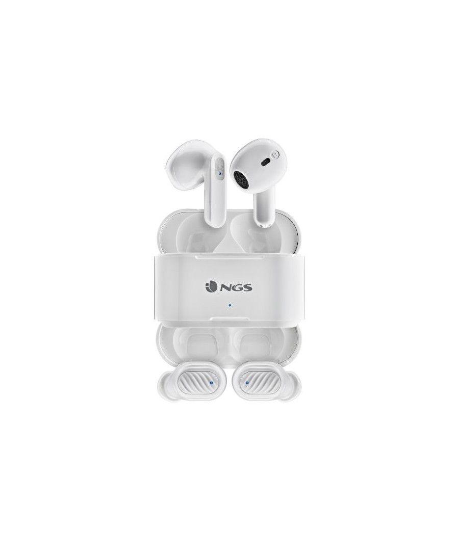 Auricular inalambrico artica duo bluetooth blanco ngs