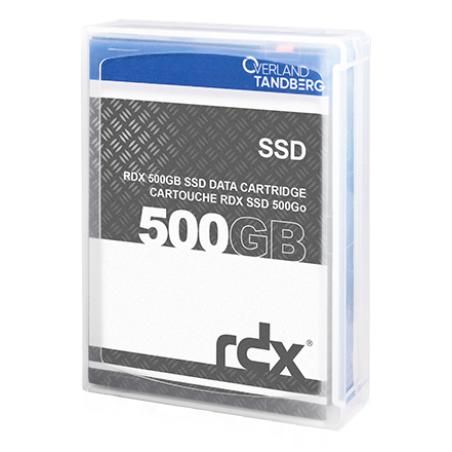 Overland-Tandberg 8665-RDX medio de almacenamiento para copia de seguridad Cartucho RDX (disco extraíble) 500 GB