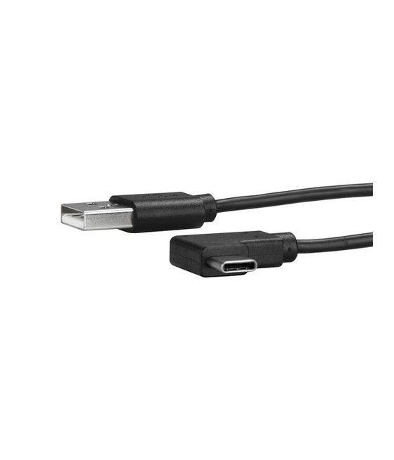 StarTech.com Cable de 1m USB-A a USB-C Acodado a la Derecha - Cable Adaptador USB A a USB Tipo C en Ángulo a la Derecha - Imagen