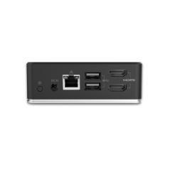 V7 Docking Station universal USB-C con HDMI dual, audio combinado de 3,5 mm, Gigabit Ethernet, 3 puertos USB 3.1 y PD de 85W