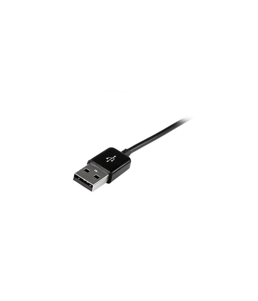 StarTech.com Cable 3m USB 2.0 Cargador y Datos para Asus Transformer Tablet - Negro - Imagen 2
