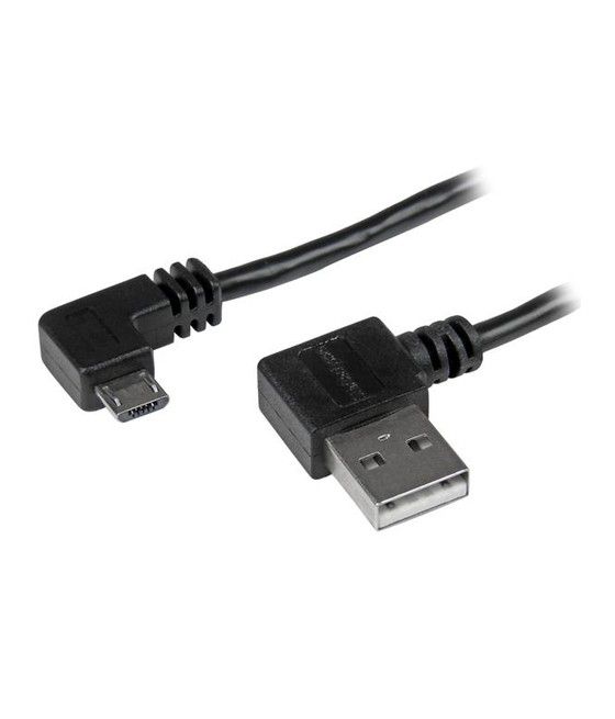 StarTech.com Cable de 2m Micro USB con conector acodado a la derecha - Imagen 1