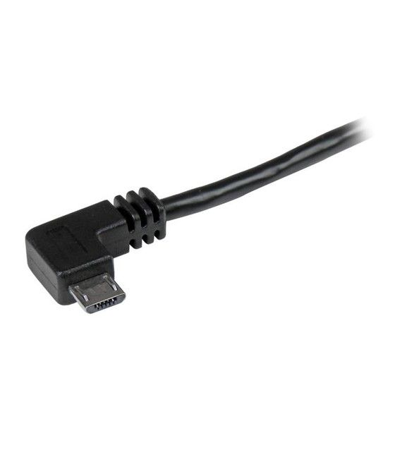StarTech.com Cable de 2m Micro USB con conector acodado a la derecha - Imagen 2