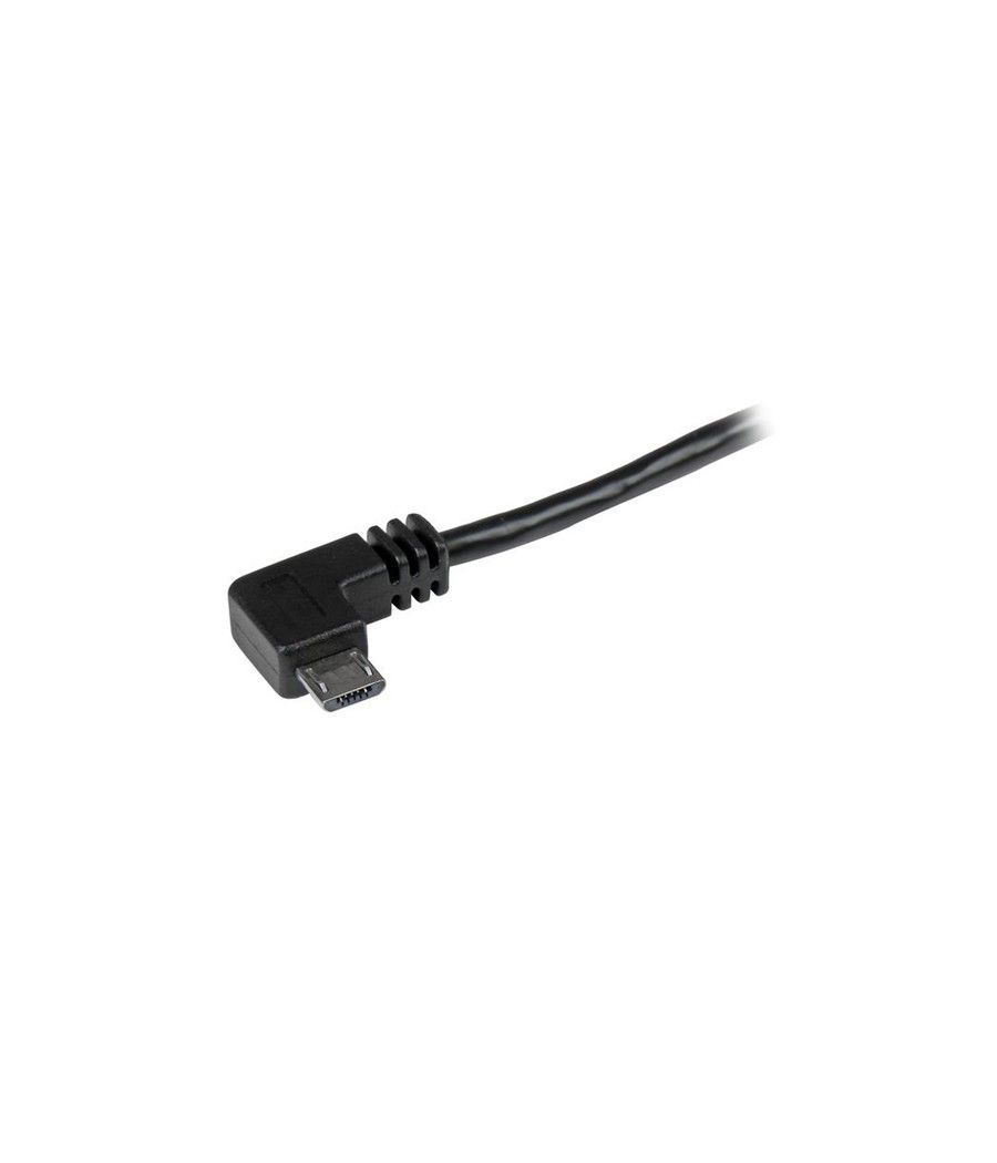 StarTech.com Cable de 2m Micro USB con conector acodado a la derecha - Imagen 2