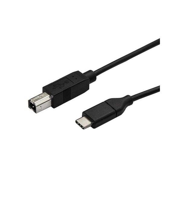 StarTech.com Cable de 3m USB-C a USB-B de Impresora - Cable Adaptador USB Tipo C a USB B - Imagen 1