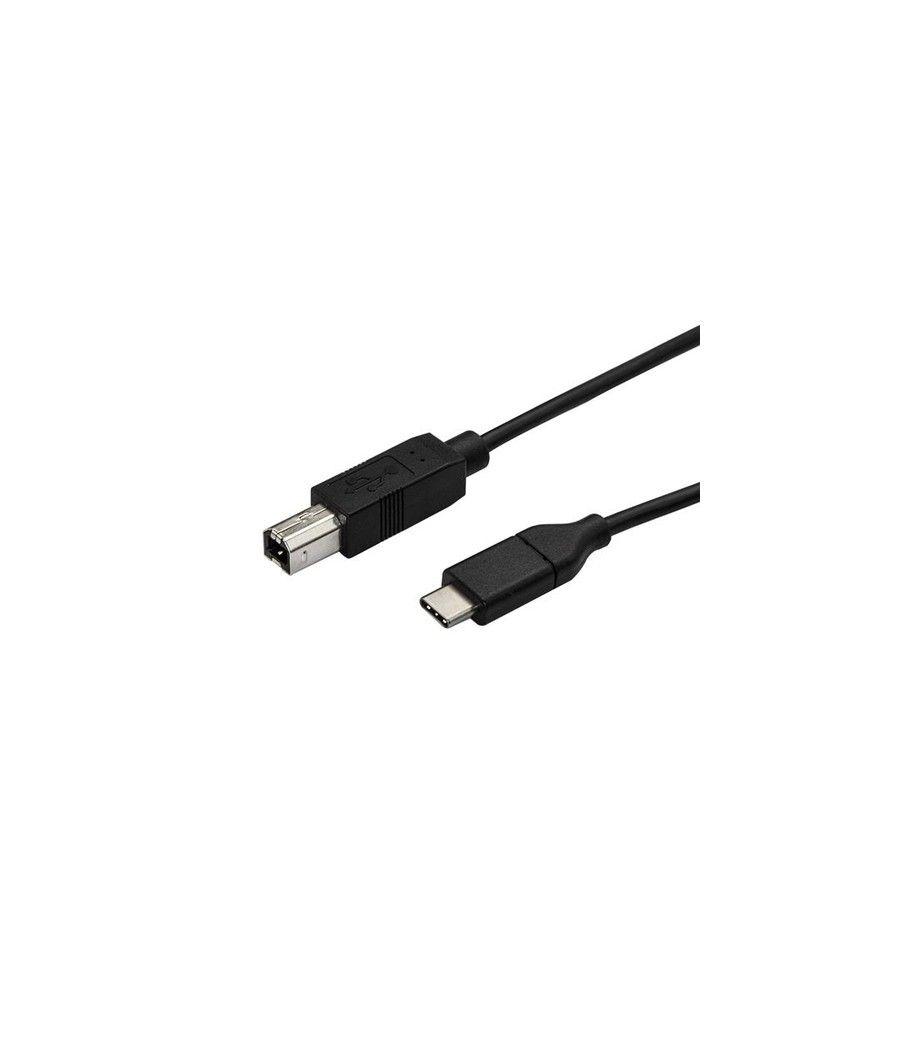 StarTech.com Cable de 3m USB-C a USB-B de Impresora - Cable Adaptador USB Tipo C a USB B - Imagen 1
