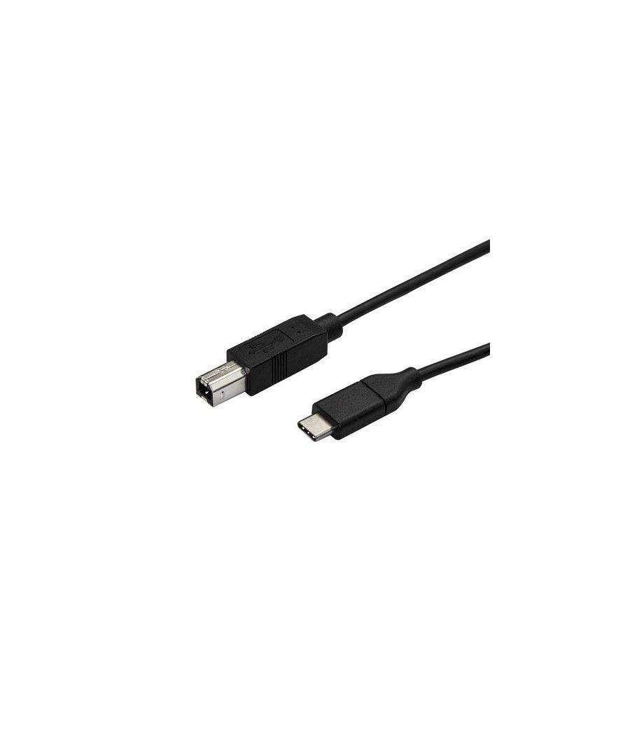 StarTech.com Cable de 50cm USB-C a USB-B de Impresora - Cable Adaptador USB Tipo C a USB B - Imagen 1