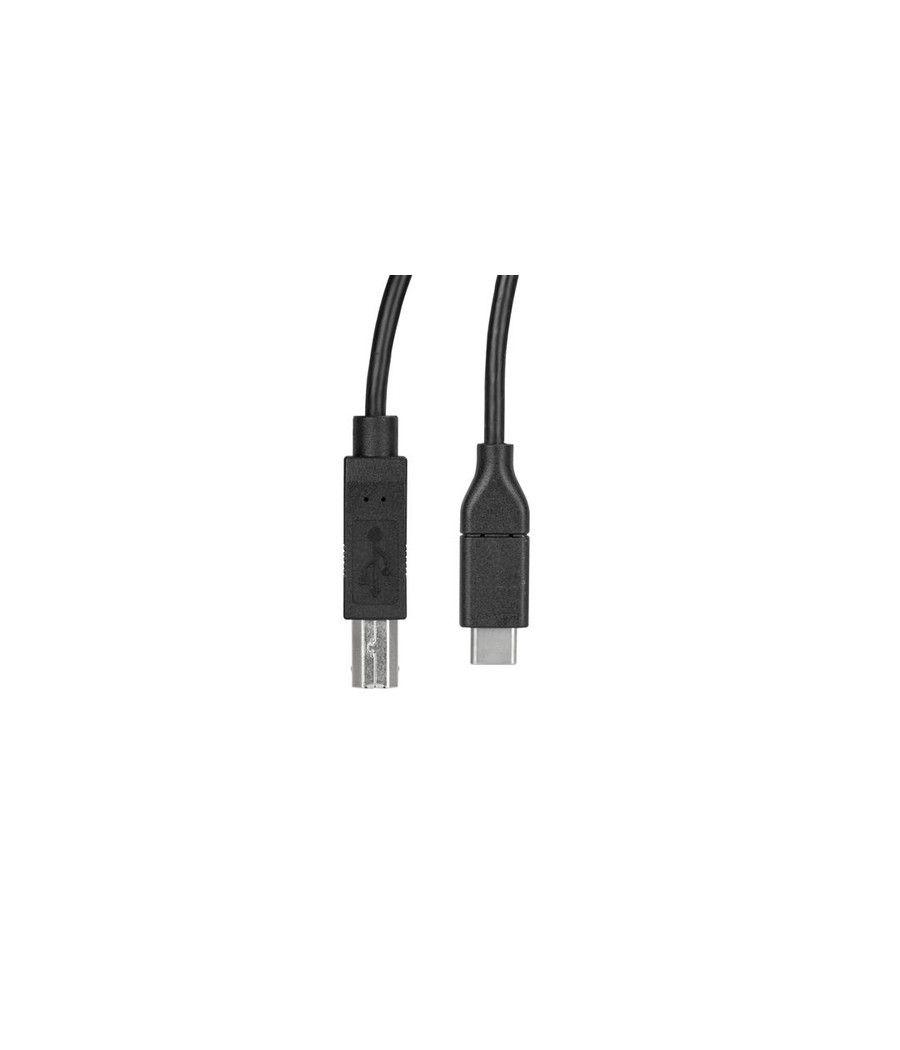 StarTech.com Cable de 50cm USB-C a USB-B de Impresora - Cable Adaptador USB Tipo C a USB B - Imagen 2