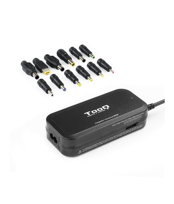 TooQ TQLC-90BS02M cargador de dispositivo móvil Negro Interior - Imagen 1